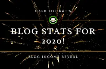 Cash for Kat Blog Stats 2020