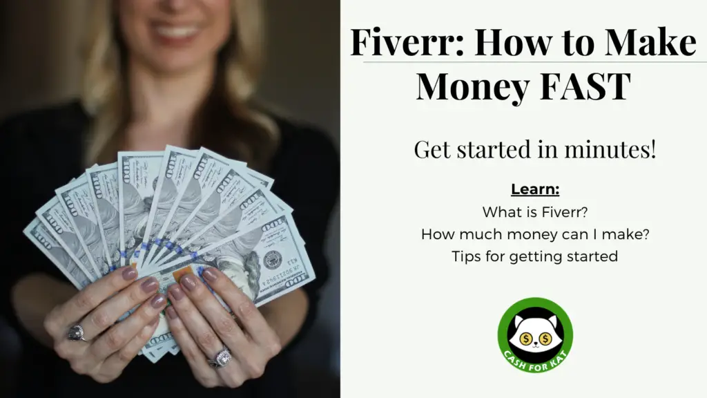 Fiverr: How to Make Money FAST