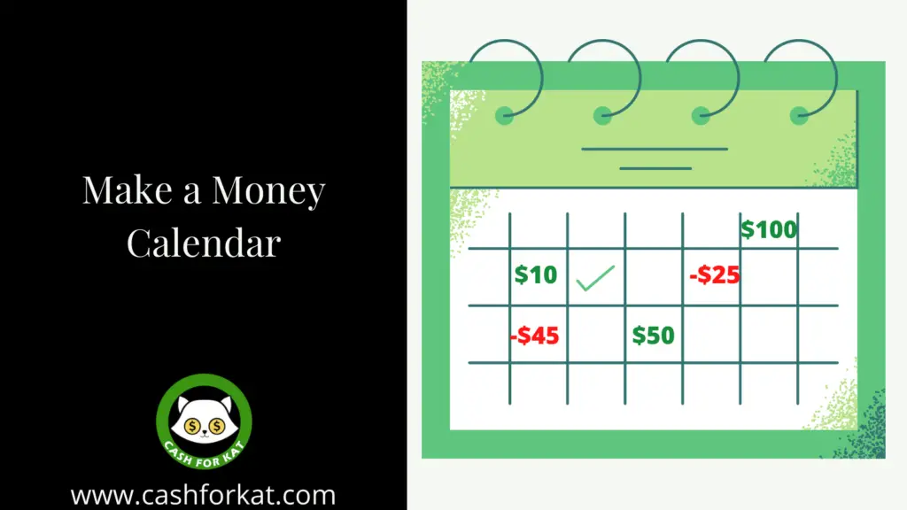 manifest money calendar