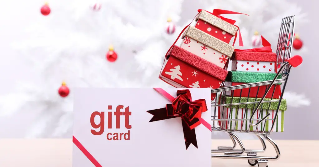 christmas money gift idea gift cards