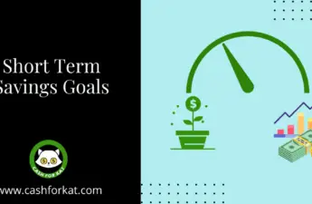 short term savings goals
