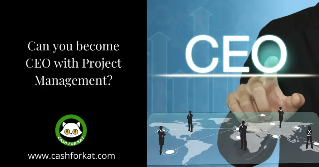 Can you become CEO with Project Management?