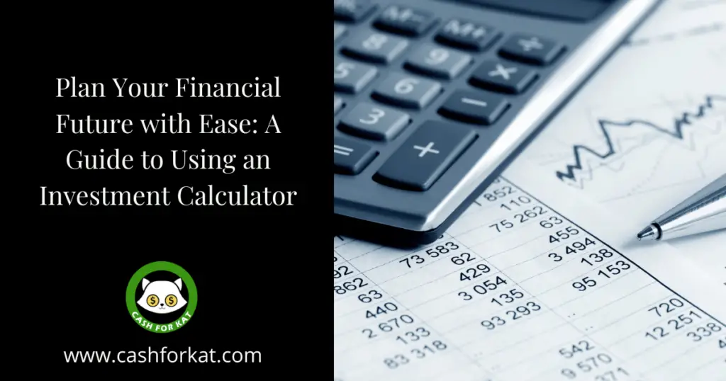 Calculator on top of financial documents with a pen