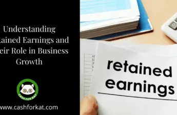 Retained Earnings printed on a piece of paper