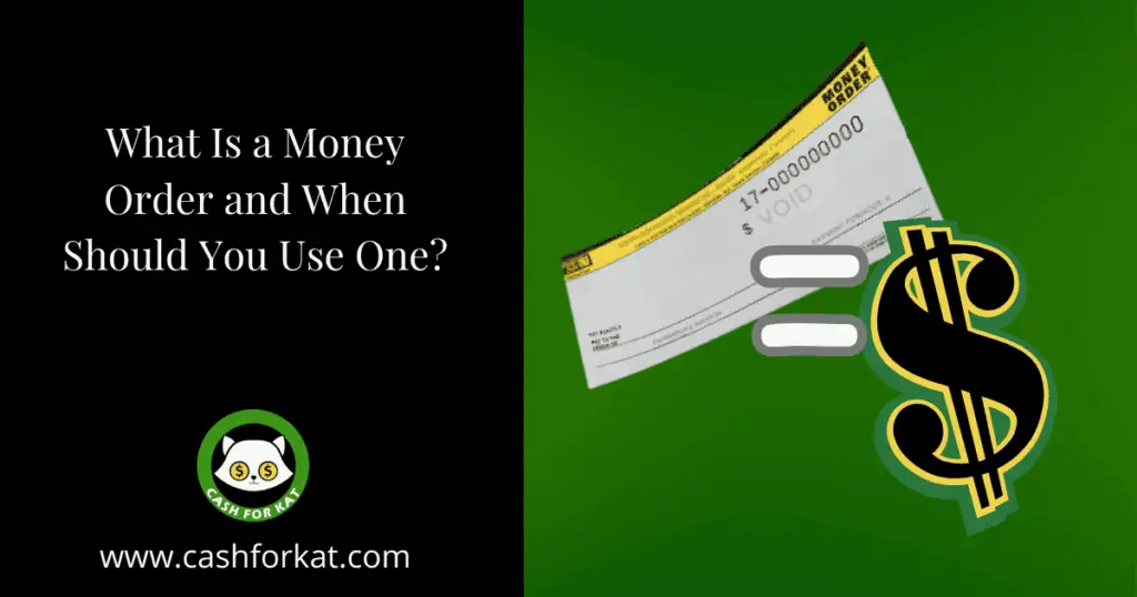 Featured image with a dollar sign on a money order