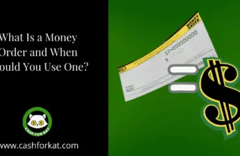 Featured image with a dollar sign on a money order